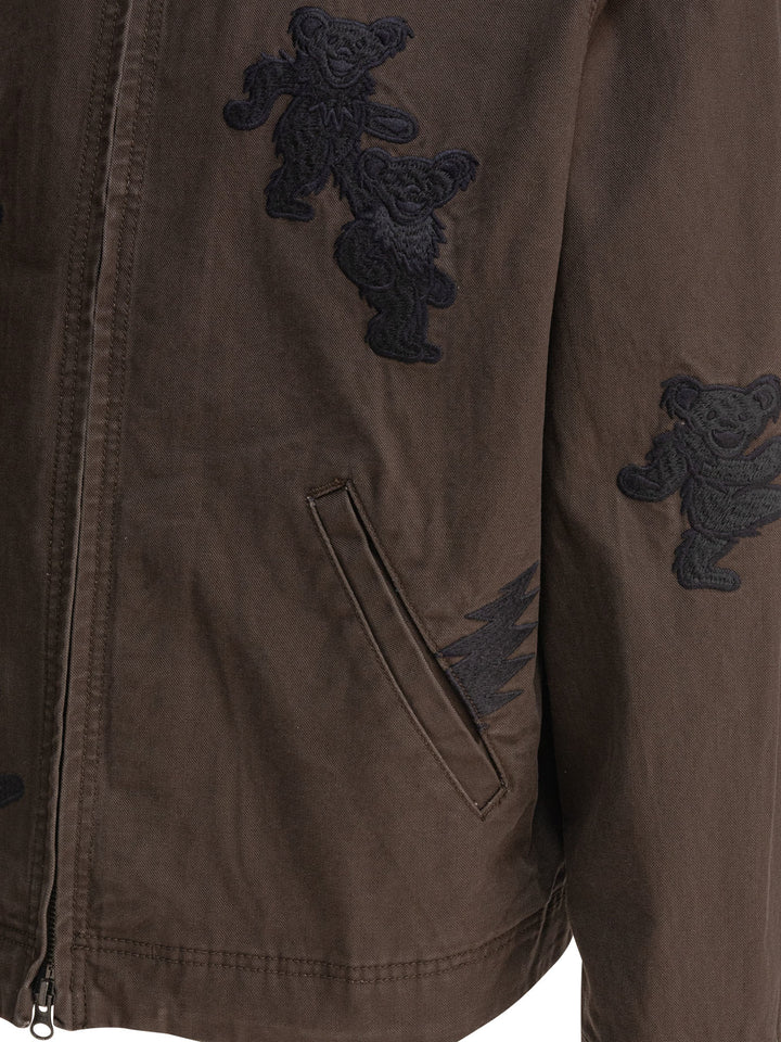 Thisisneverthat® Gd Dancing Bears Jackets and Coats - Marrone | d2e8df6d974f520dc265c4ffc8bb87f82847d54c