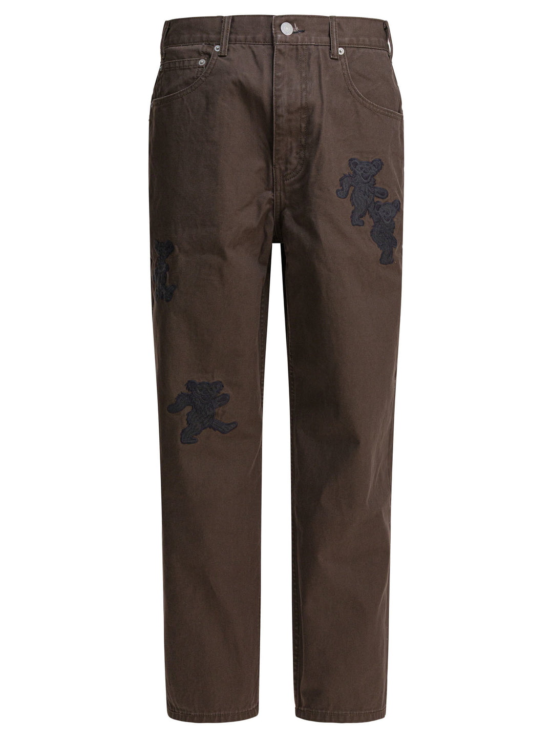 Thisisneverthat® Gd Dancing Bears Trousers - Marrone | 9d33d23f5cac9296215e1aa44b013918a3504818