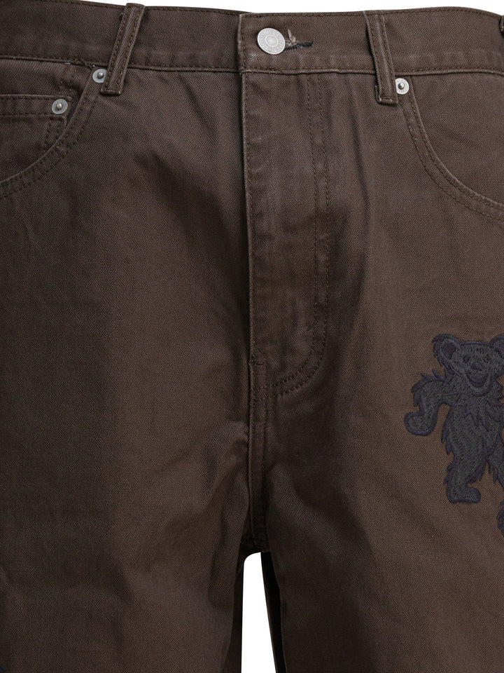 Thisisneverthat® Gd Dancing Bears Trousers - Marrone | 6eb13fab0a306ab0c71b9d023e3e3aa893e523b7