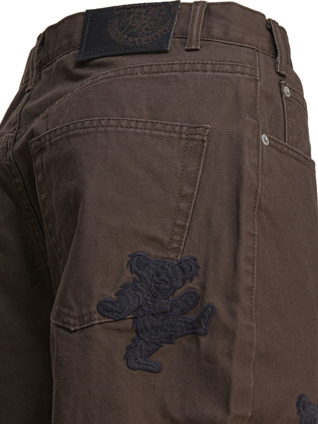 Thisisneverthat® Gd Dancing Bears Trousers - Marrone | 65d99692541f61f99372cacbe3dbd5733caf7c41