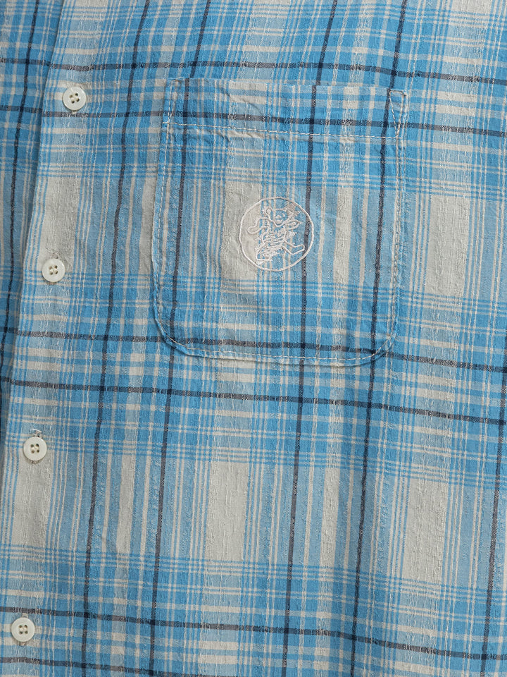 Thisisneverthat® Check Shirt Shirts - Light blue | 5785f3816ec049132febf762bd026cc2df3d9203