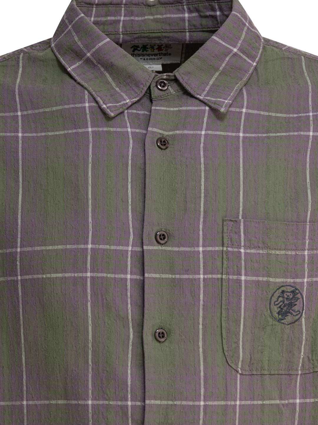 Thisisneverthat® Check Shirt Shirts - Verde | d7785ac7a2b71be761045f67af3166efe534e783