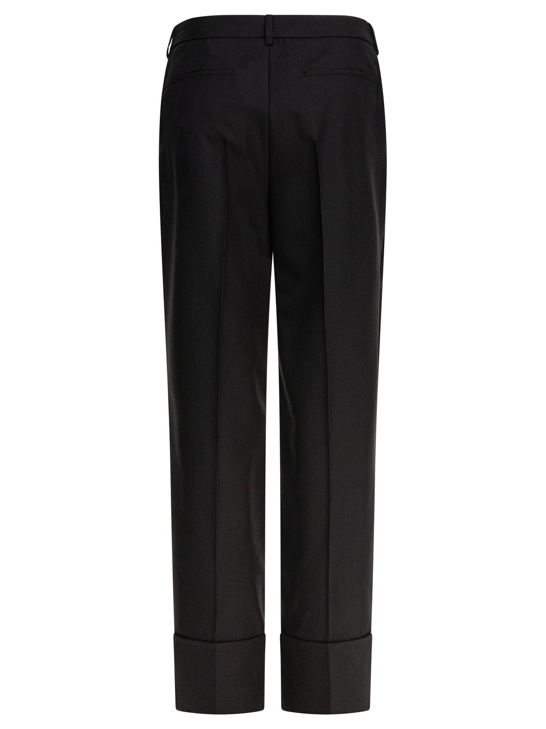 Valentino Wool Tailored Pants Trousers - Nero | 8ba1159be0b7ffd1e4d45e8607026e5acaf1df1b