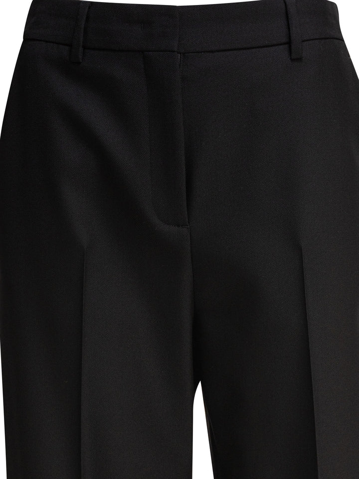 Valentino Wool Tailored Pants Trousers - Nero | d3e7a77d8e8ad24d730e698386a23470052ec42f