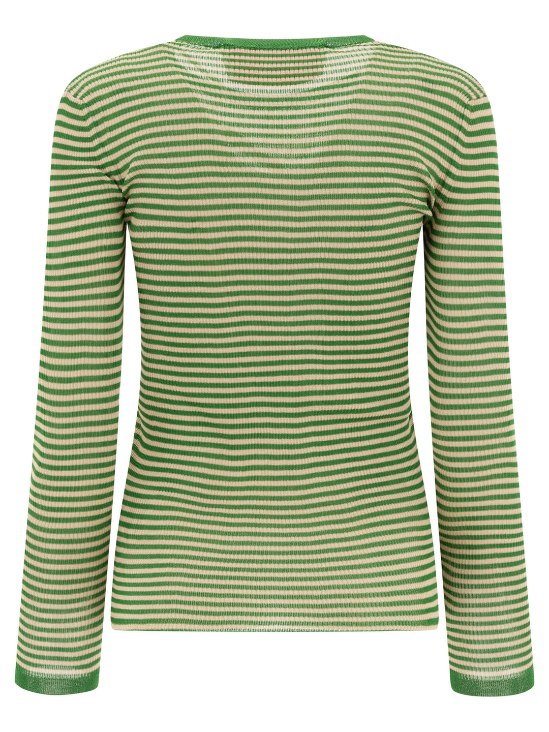 Valentino Silk Crewneck T-Shirt T-shirts - Verde | c210af3fe94ea8b80adb4ef4cc89a5b6823e0727