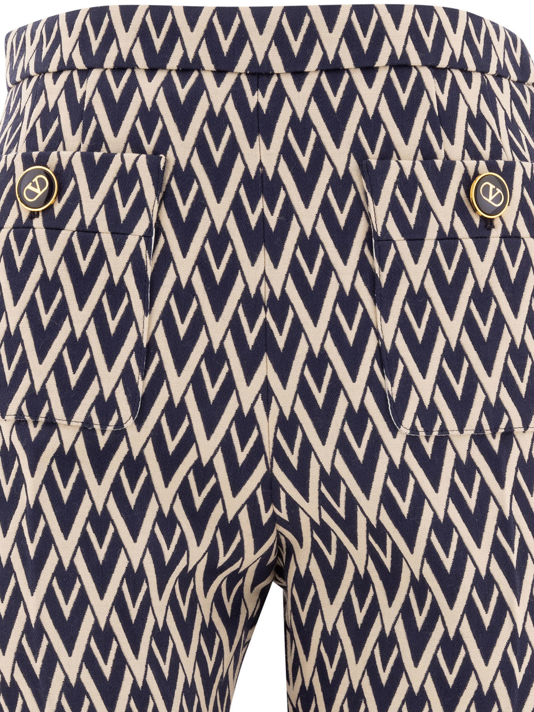 Valentino Wool Pants Trousers - Blu | be6b6cdb77fd98b4a47e8f5432e4e93084dbdafa