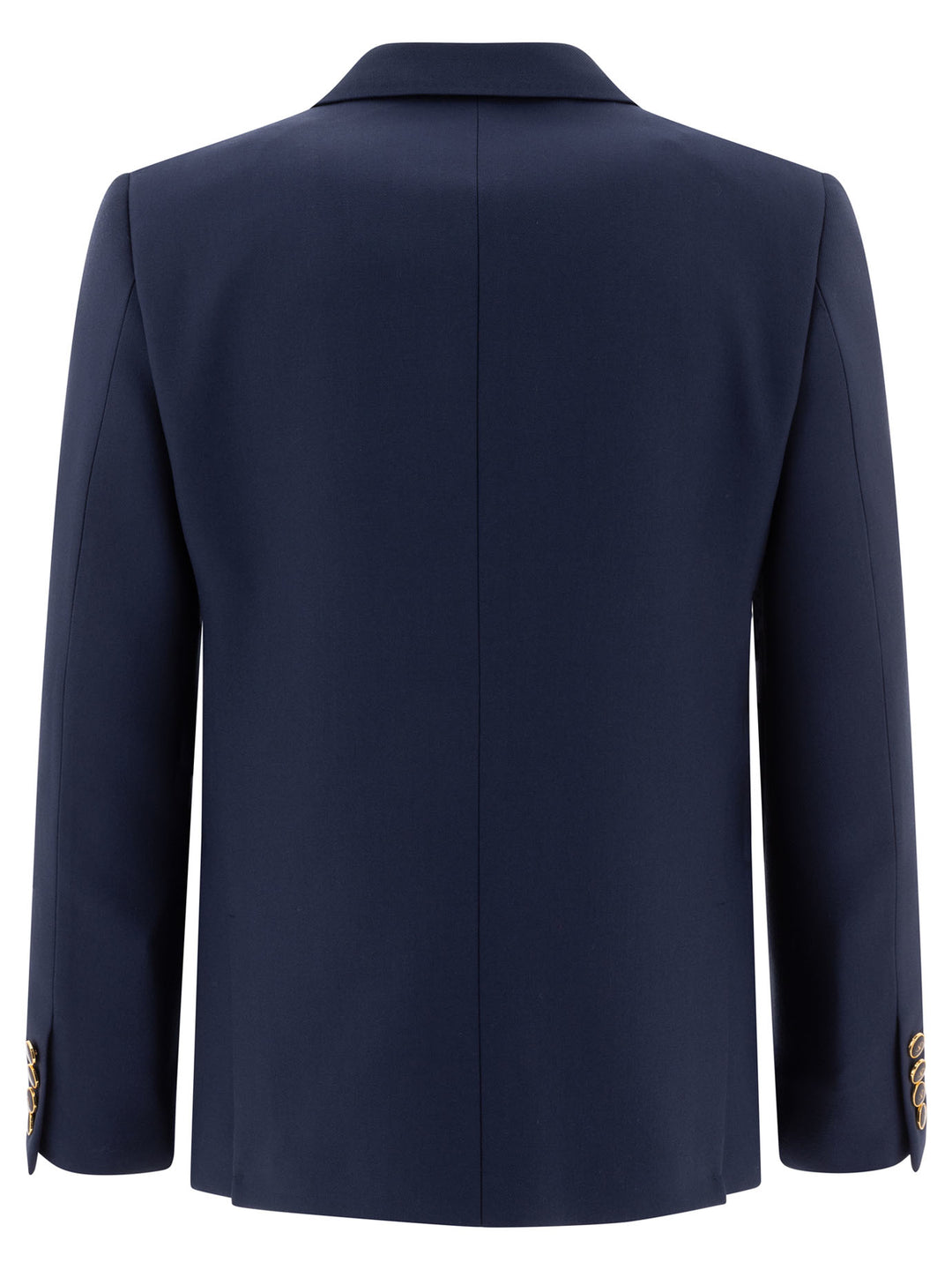 Valentino Virgin Wool Blazer Jackets and Coats - Blu | 36a81868100e351fbfc398e997b5510e64135750