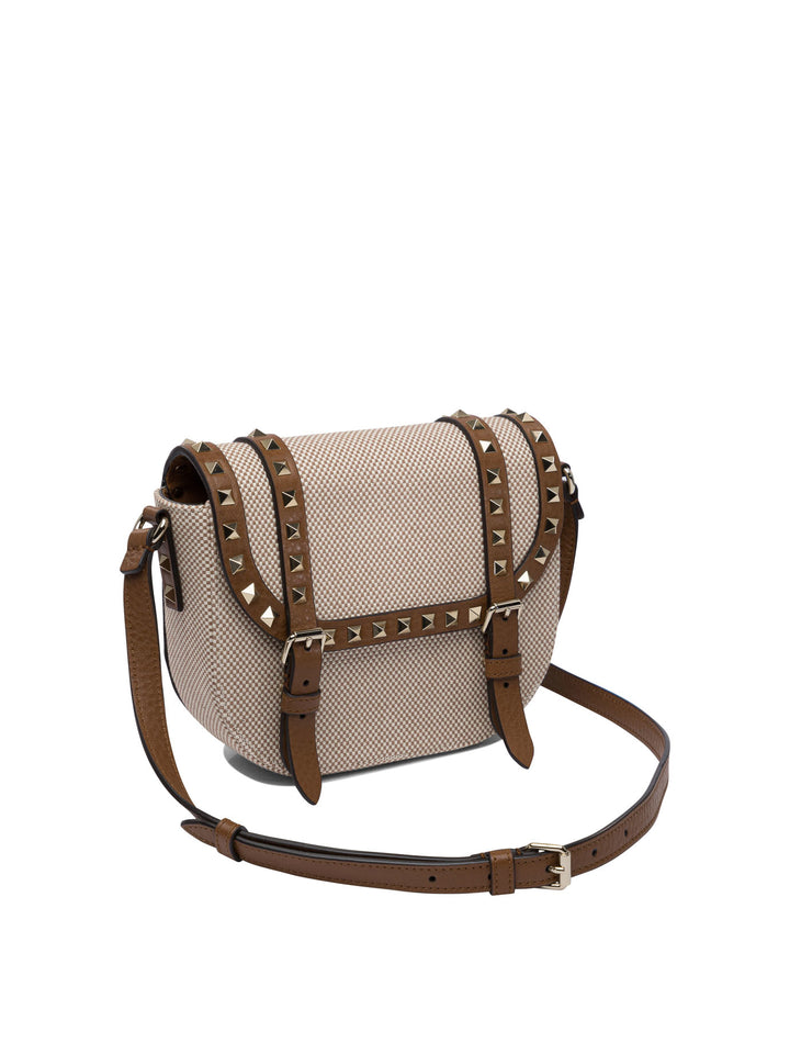 Valentino Garavani Rockstud Borse a Tracolla - Beige | 1785b17ec804a4f5befee9de340d91d55196398e