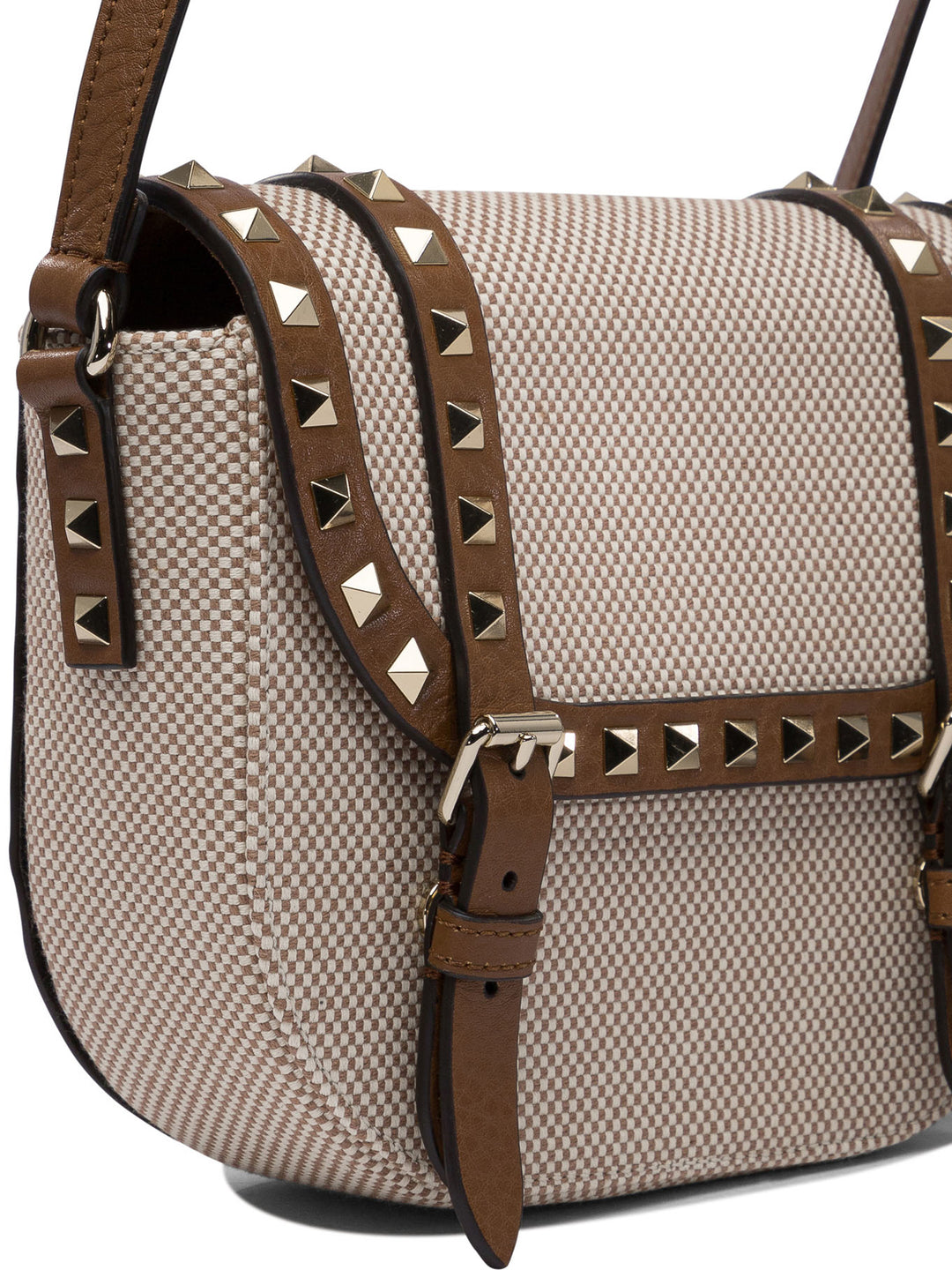 Valentino Garavani Rockstud Borse a Tracolla - Beige | c9a0ec10cf61549e8b0a127b932b37402273d627