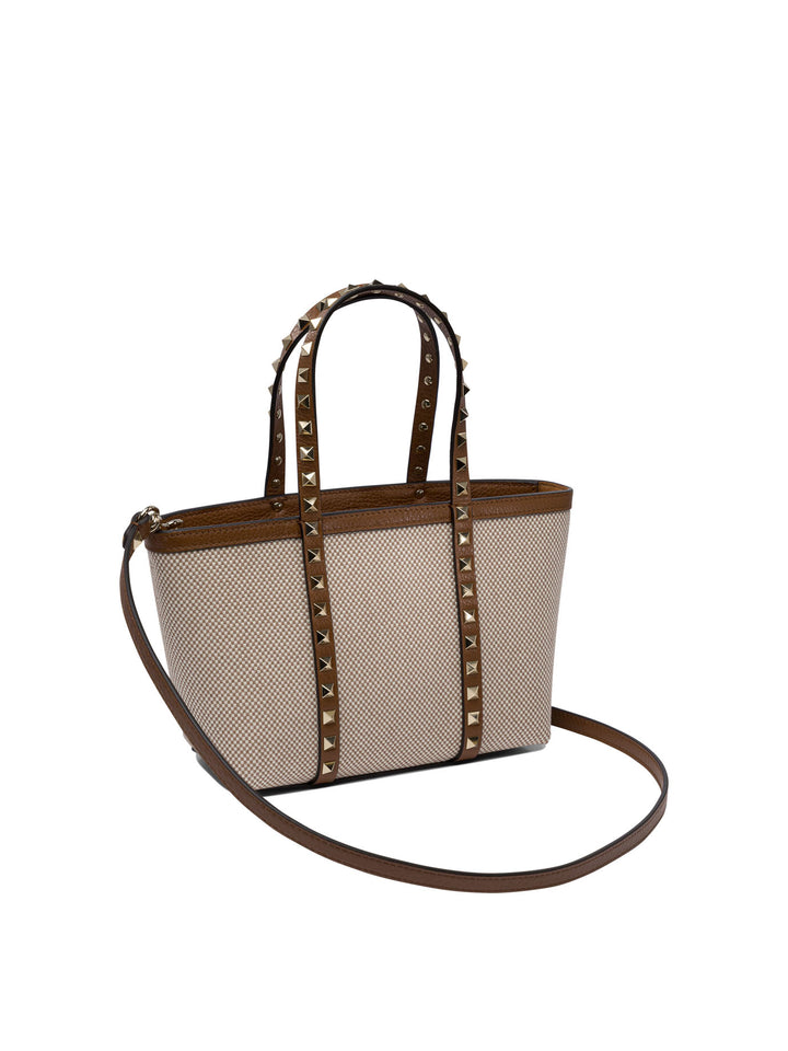 Valentino Garavani Rockstud Handbags - Beige | 88529c979a9f0365070b90564e466b111b2d342a