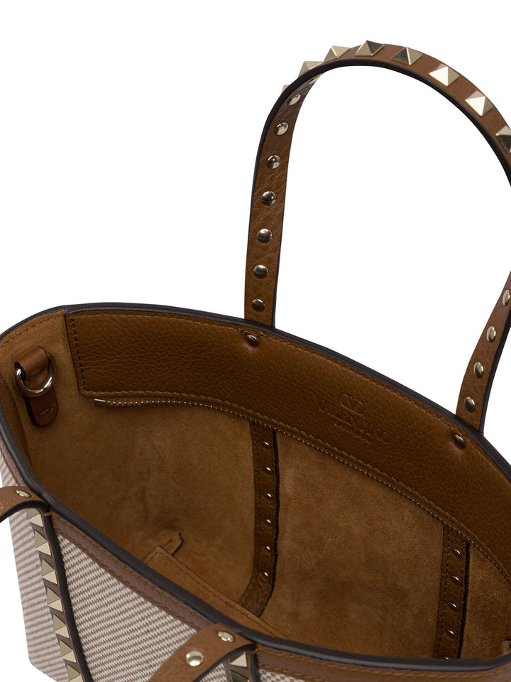 Valentino Garavani Rockstud Handbags - Beige | f0d3dca0769e76f5ddca6f5110afc1cc9c1a7f1a