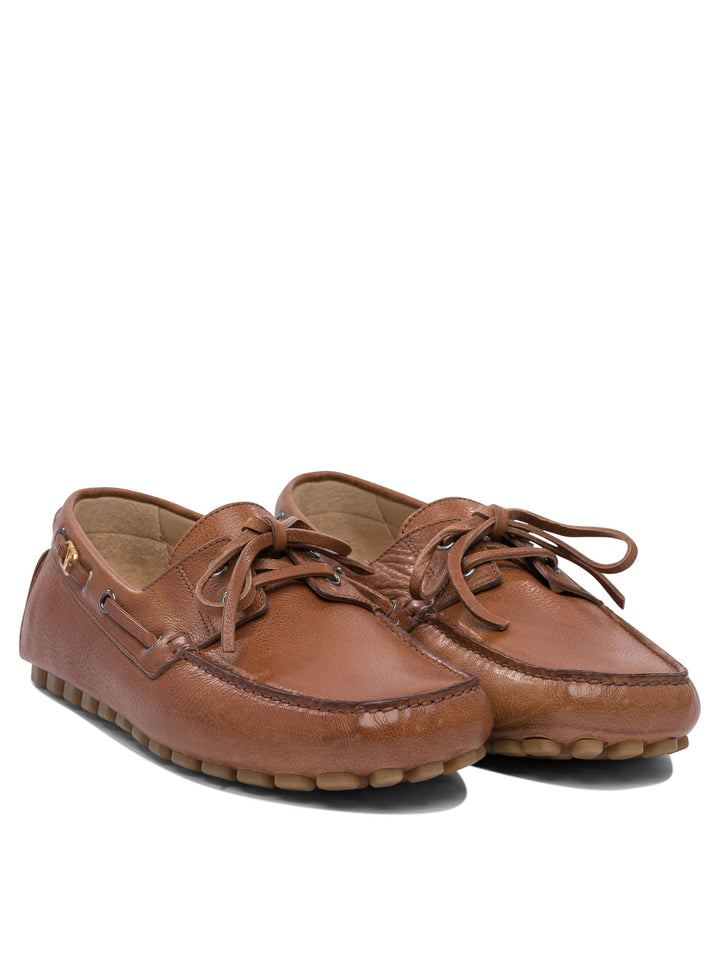 Valentino Garavani Driver Fastaway Loafers & Slippers - Marrone | edc1cd7a055e728768ce81aca4d797ec0ac512eb