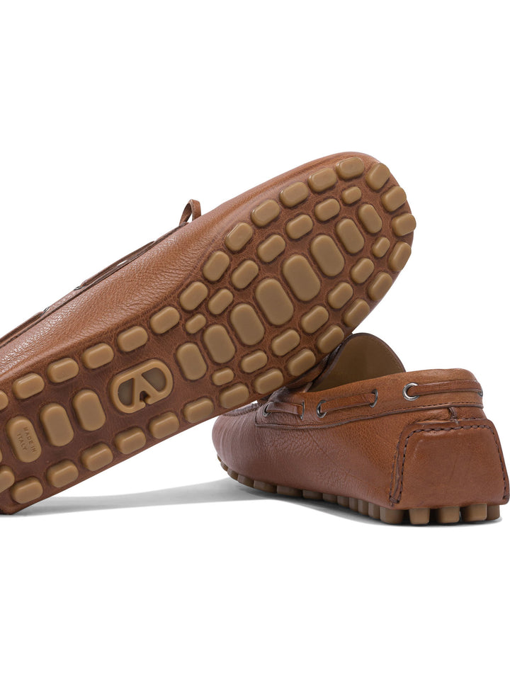 Valentino Garavani Driver Fastaway Loafers & Slippers - Marrone | ec40c9d0b82e1a7afc5ed409827247fb8bba1cb2