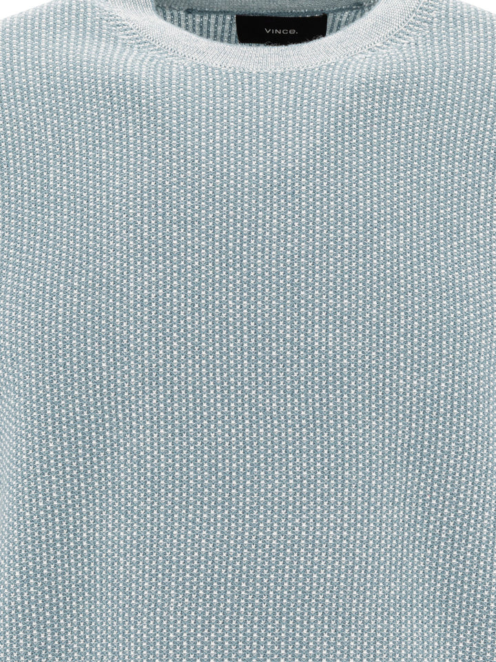 Vince Geo-Jacquard Knitwear - Light blue | e3d30e83bd76f7896afd7004de9fad9eed1818ef