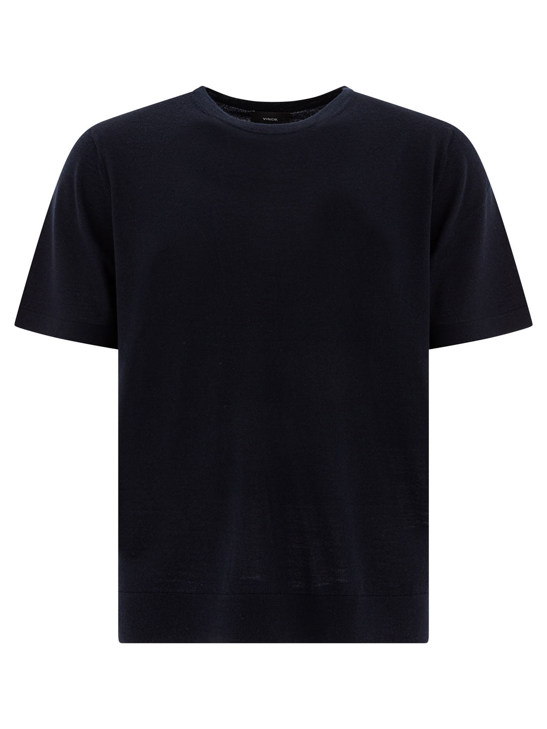 Vince Short-Sleeved Sweater Knitwear - Blu | d6378f21154b1a01fb2950ac22d12182e1fbf282