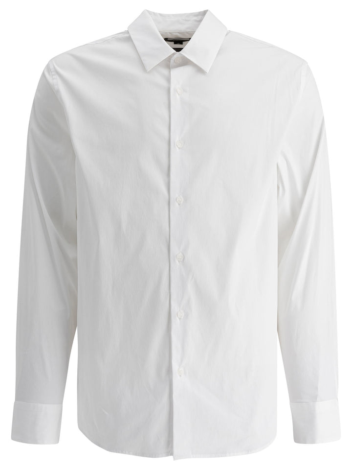 Vince Cotton Poplin Shirt Shirts - Bianco | 5720d164e2b4819fbb479aeaaa127778c7764886