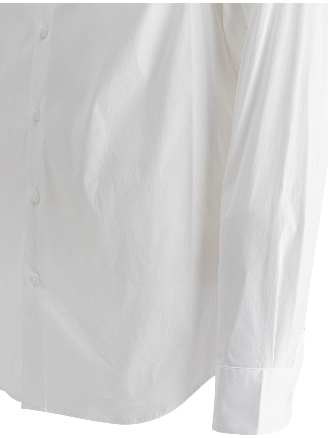 Vince Cotton Poplin Shirt Shirts - Bianco | 0293c3e0592b61dd753c5727710da4cb093b358c