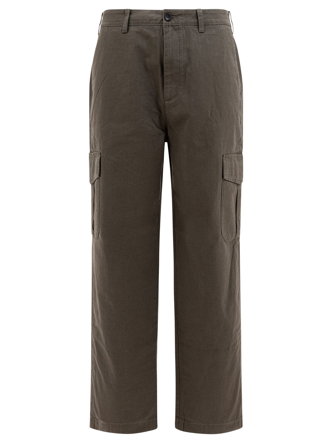 Vince Cotton And Linen Cargo Trousers - Verde | c557dc5fe1845c37c9e6caf712344232debdcdc5