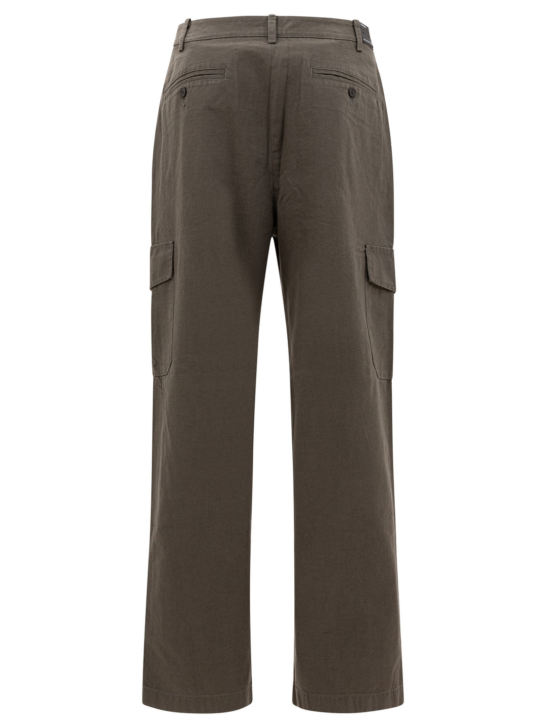 Vince Cotton And Linen Cargo Trousers - Verde | 2eb8ad53f06aa634dc616fe9d2e6d0b83697c781