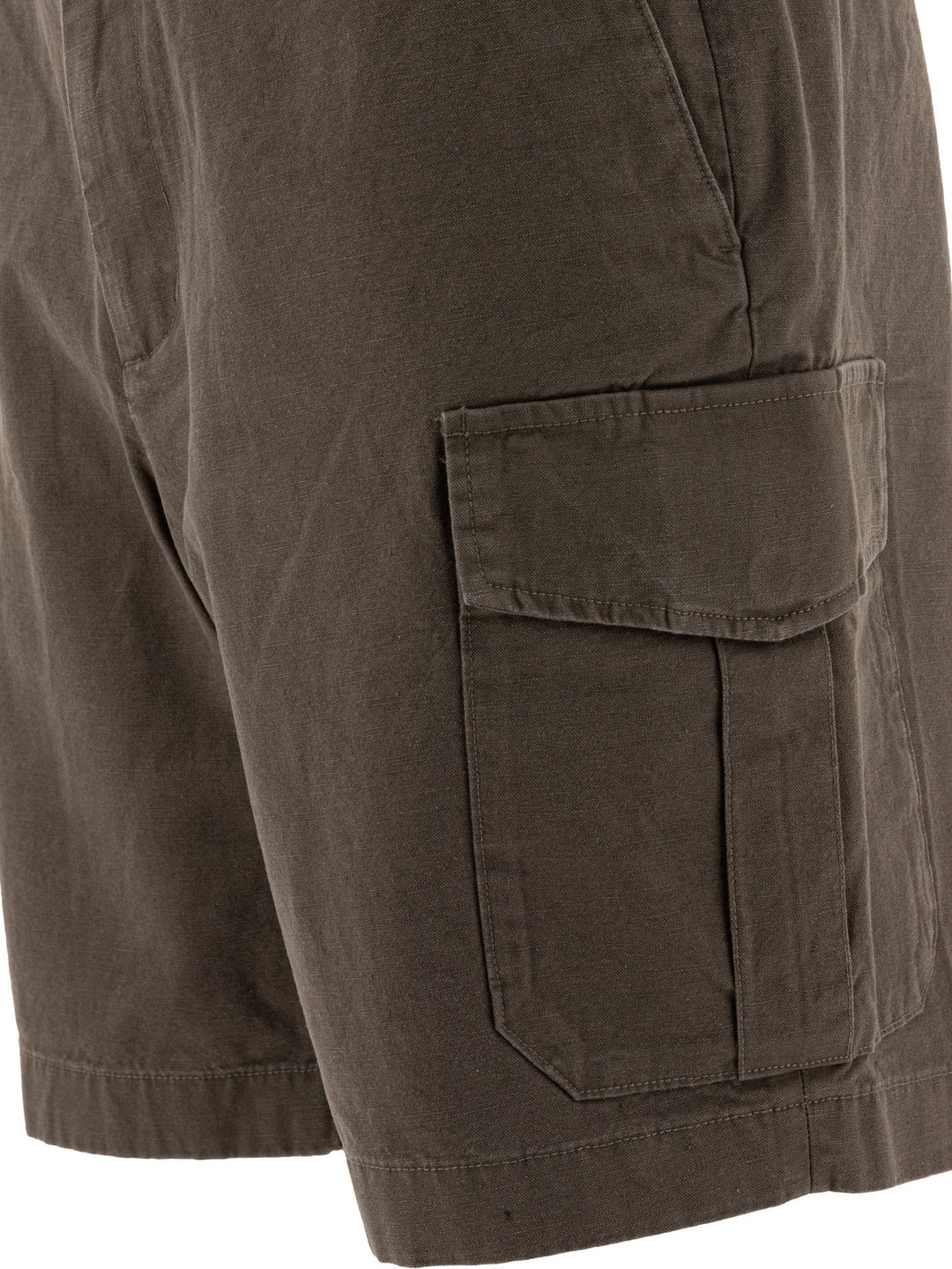 Vince Cotton And Linen Cargo Shorts - Verde | 6a4bc37aa2b0ab60244962b657cd19582d4655ff