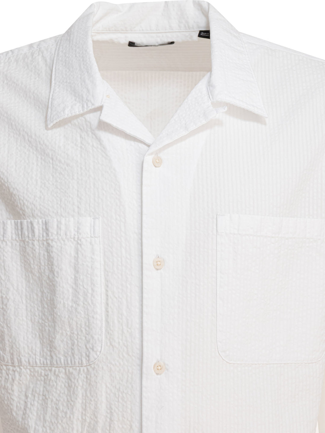 Vince Seersucker Shirt Shirts - Bianco | 049cb0a241ccdd6faa14858dd8501ffe71704286