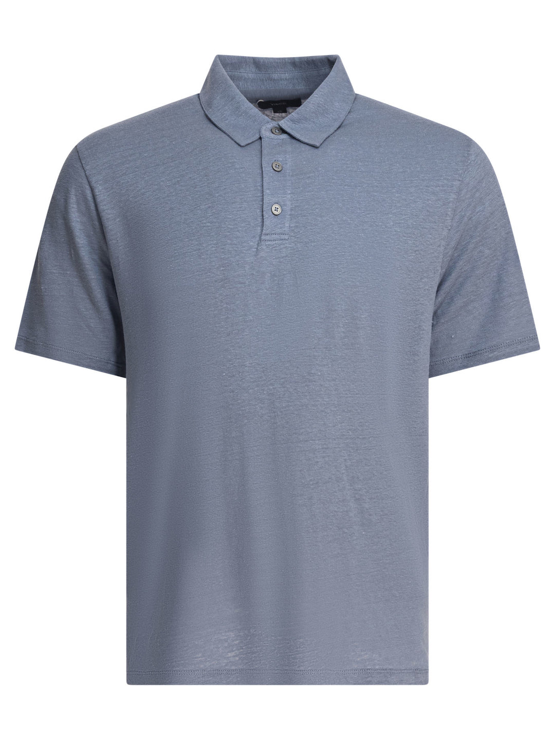 Vince Linen Polo Shirt Polo shirts - Light blue | 2881d3819c15029e22edcd4df8194bed8e3d1c98