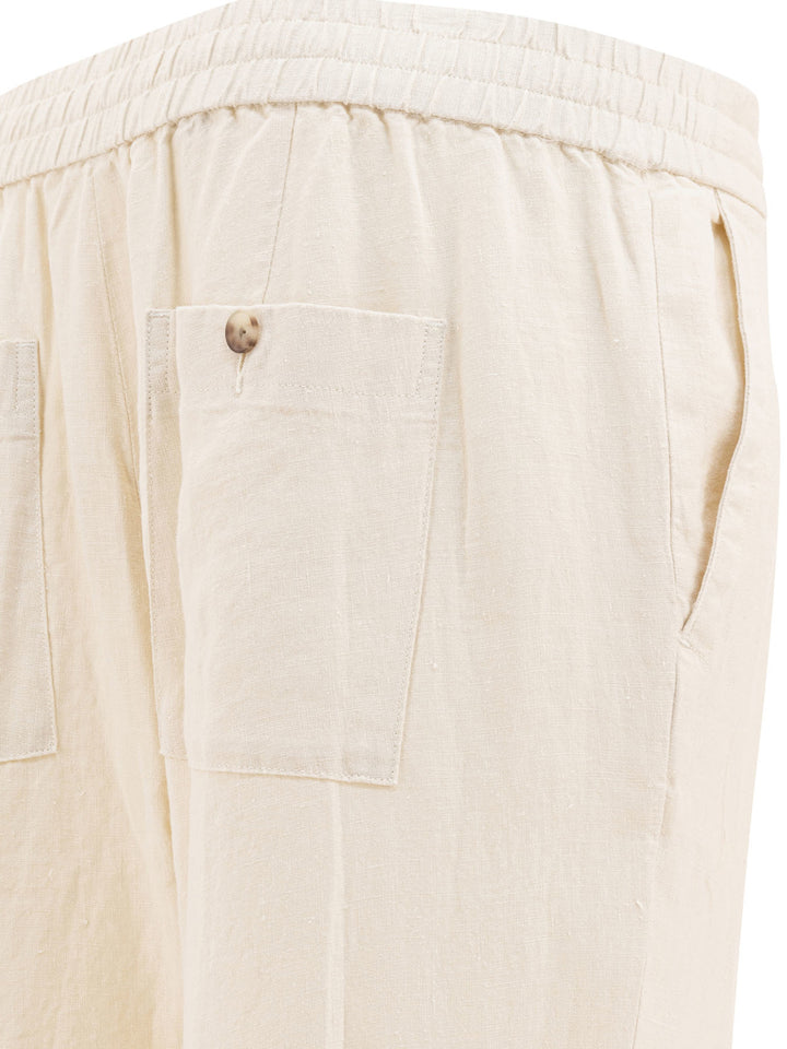 Vince Hemp Trousers - Bianco | 94a463c5cb6e4df4d897d9601b3b57147c66492e