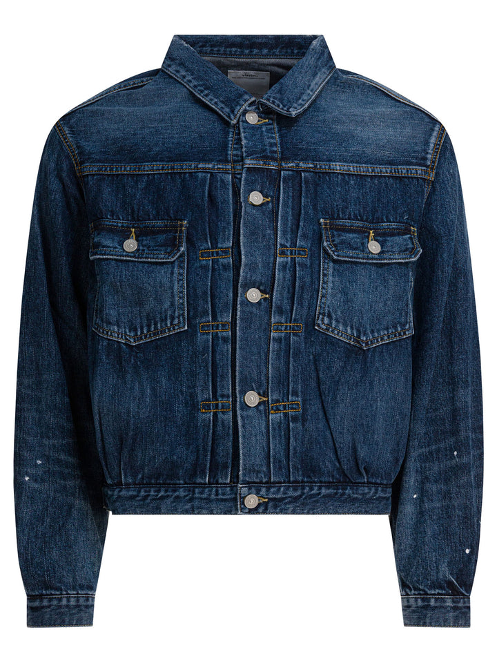 Visvim Ss 101x Jkt Dmgd-1010 Jackets and Coats - Blu | 8ba8b6d5f94879411ca45a167ce5575ceabada47