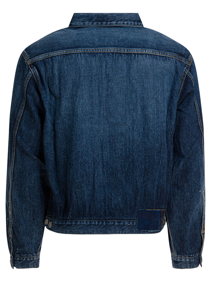 Visvim Ss 101x Jkt Dmgd-1010 Jackets and Coats - Blu | 8705b1c93064a6564f929f50c887776d857dc0b8