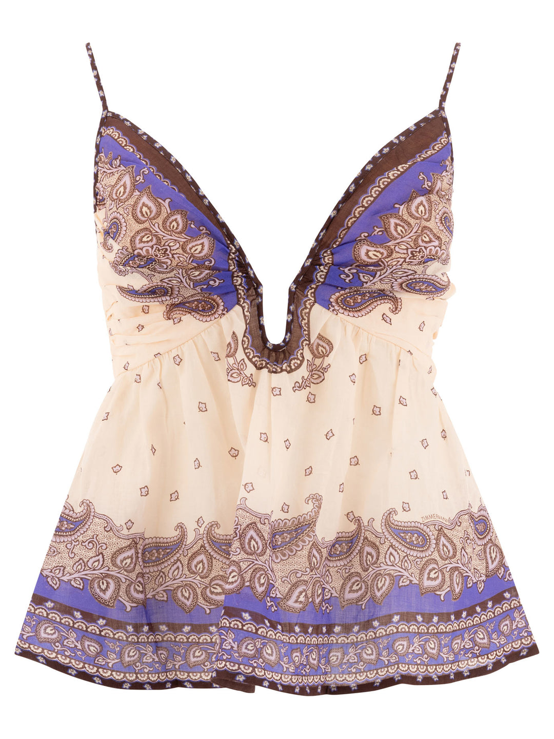 Zimmermann Maxine Top - Viola | 114b10be5e991b6c5542549bd4061fad0ea29fd7