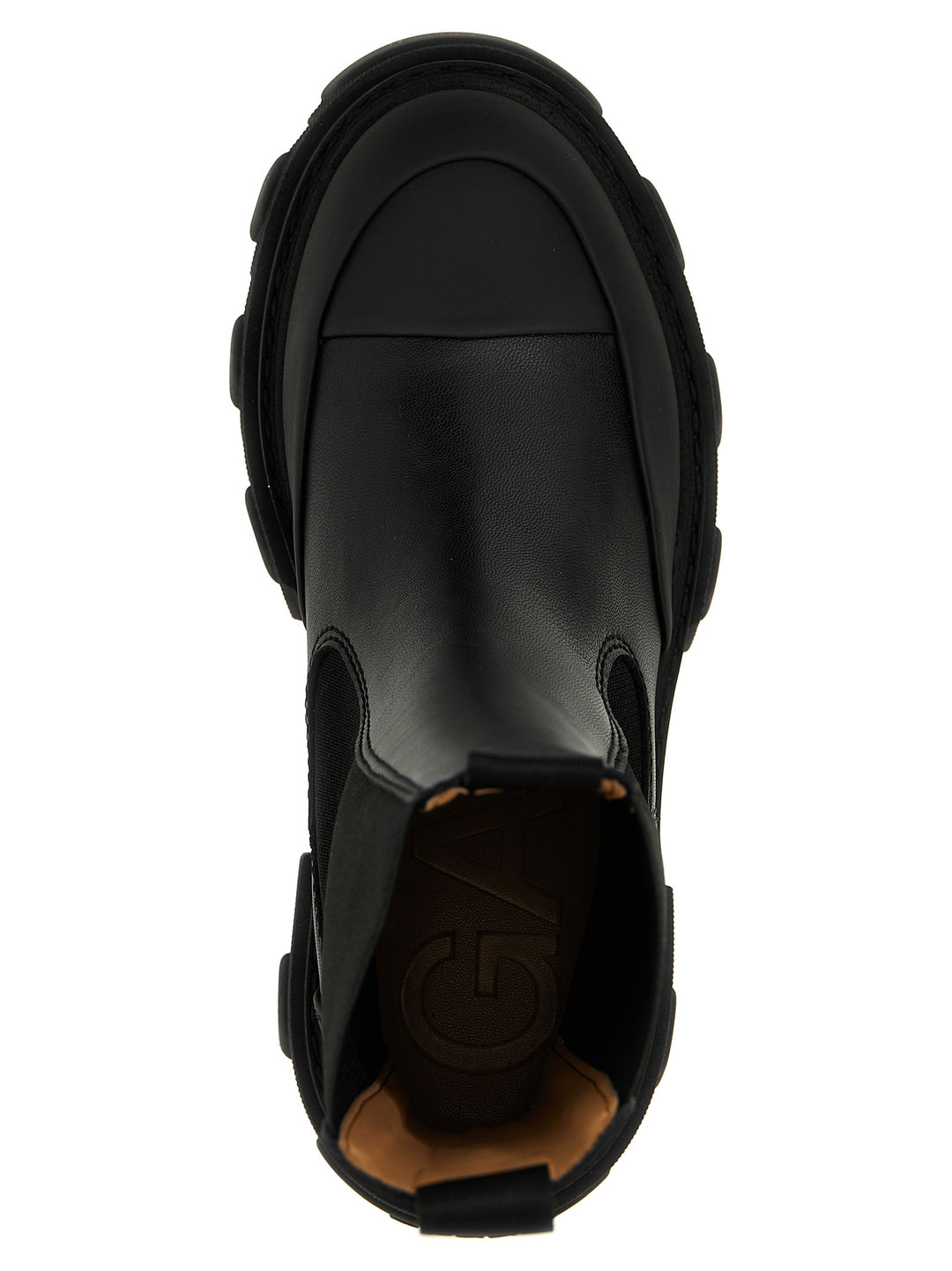 Ganni Leather Ankle Boots Stivali e Stivaletti - Nero | 5c55b192132c4606538816fdd2b3cd1e8a79caf3