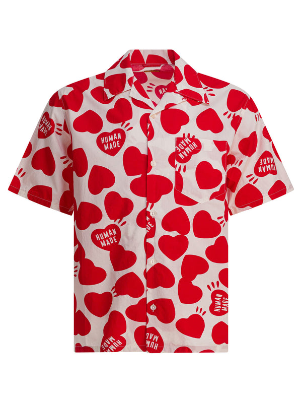 Heart Vacation Shirts Bianco