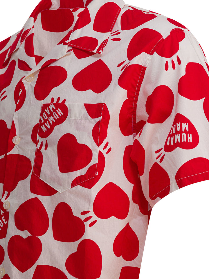 Human Made Heart Vacation Shirts - Bianco | ab96f71f949532a9bcd719823281340565973bba
