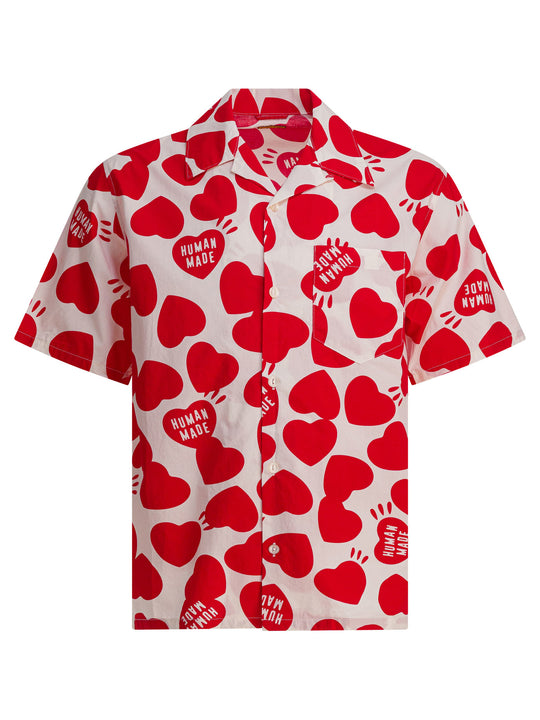 Heart Vacation Shirts Bianco