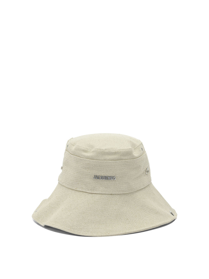 Jacquemus De-Nîmes Cappelli - Bianco | c1c5ed0d06b917c5e2ded65f365a0af162f88a03