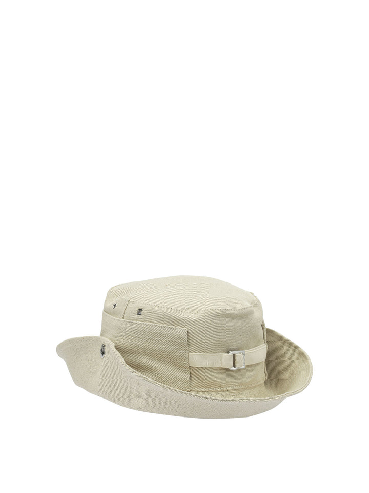 Jacquemus De-Nîmes Cappelli - Bianco | f68507df9100321a807b332fa882001538d87df8