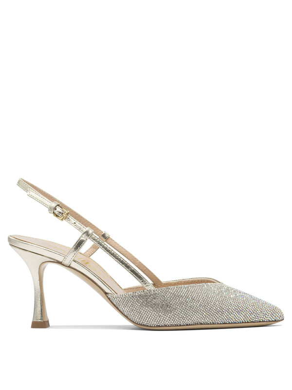 Heeled Shoes Silver