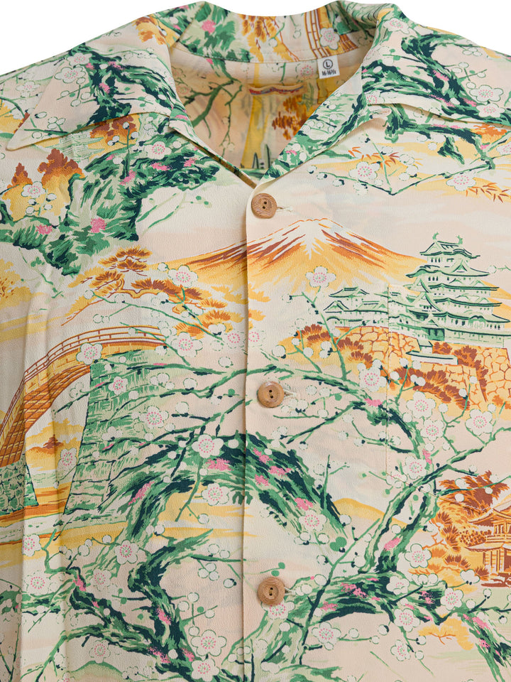Sun Surf Scenery Of Japan Shirts - Giallo | 4bf35de0039a1cf3cde8e3a55c3b7a2bdbd1cc27