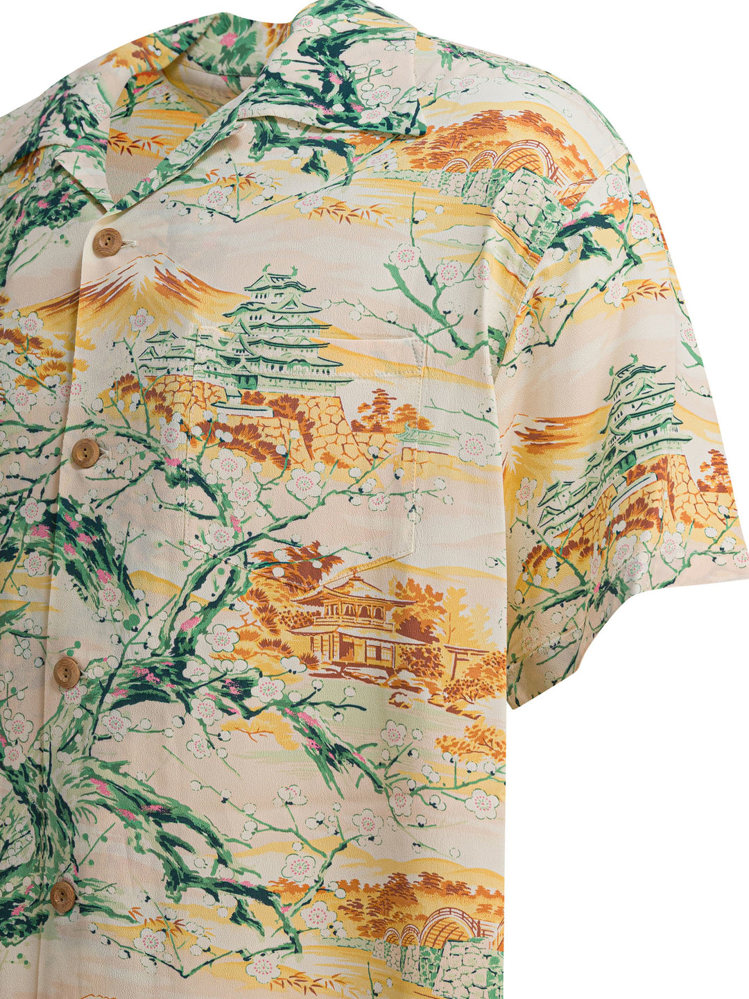 Sun Surf Scenery Of Japan Shirts - Giallo | 572aee3939a710c003fcbc4aeba04d62c0b89279