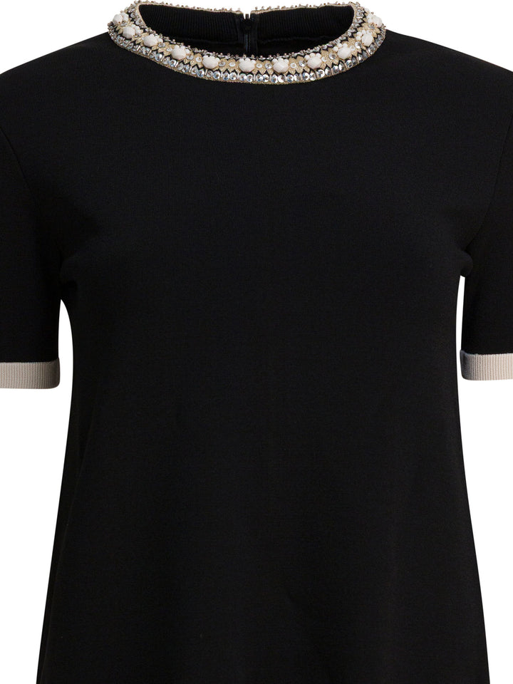 Valentino Embellished Choker Dress Abiti - Nero | d5cfc518b22b99b3d0998fa1ac816cf247e229f2