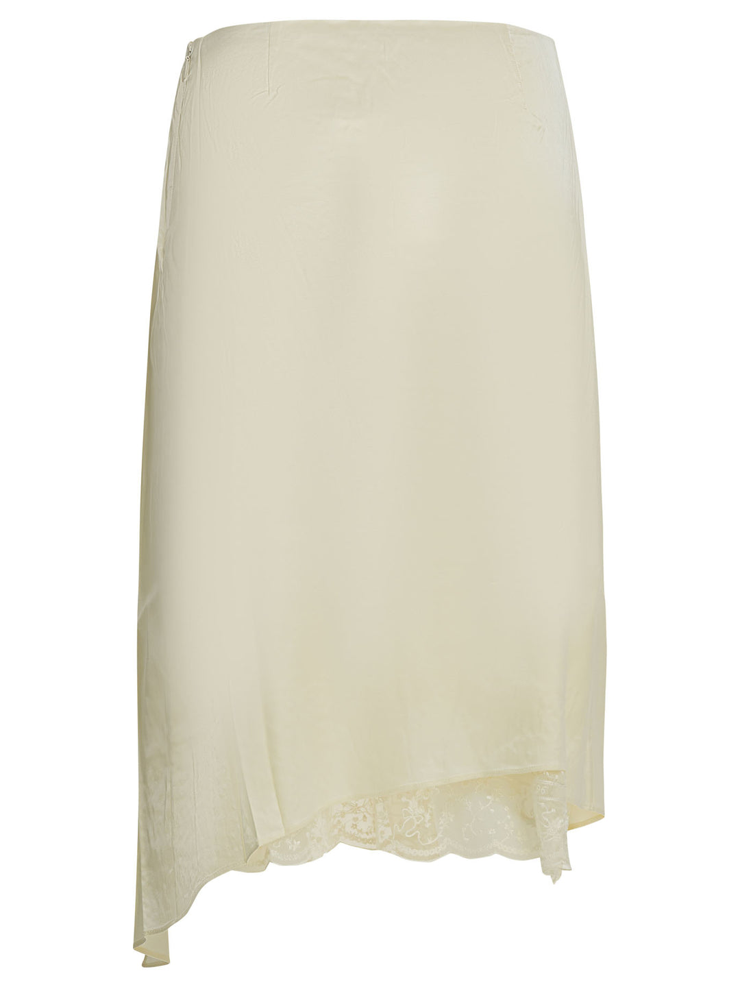 Acne Studios Asymmetrical Midi Skirt Gonne - Bianco | 9e66880a2075565efb28e29f5bdee450c91ad0f4