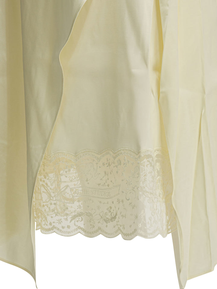 Acne Studios Asymmetrical Midi Skirt Gonne - Bianco | 0fc6fe70b955585fc934b56ff1adee5171dee5e9