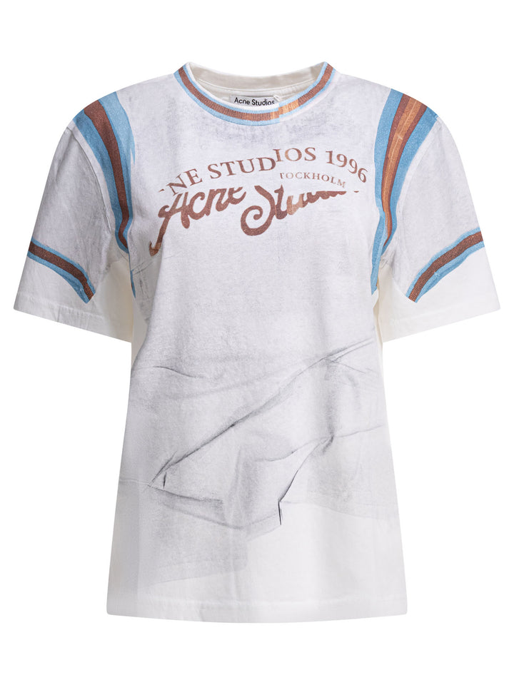 Acne Studios Fn-Wn-Tshi000873 T-shirts - Bianco | 1b3f5158a4933f6a9a7fd745525333ea1f965f50