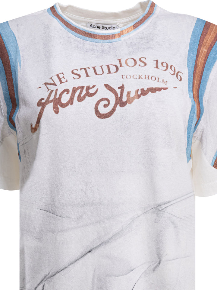 Acne Studios Fn-Wn-Tshi000873 T-shirts - Bianco | d57f9804a65df3af0b02a8f2cf4998acc09824cc