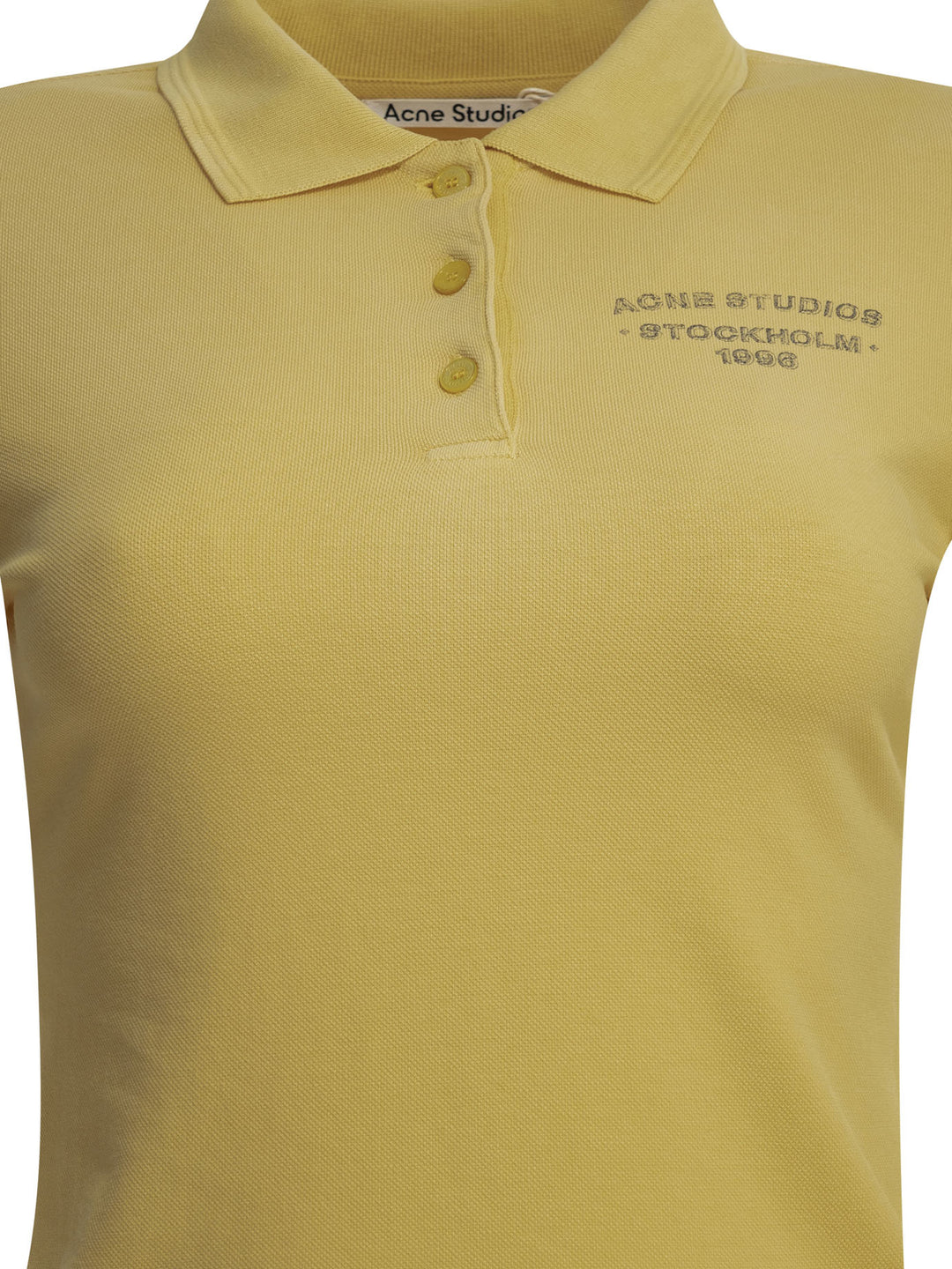 Acne Studios  Polo shirts - Giallo | 3b9d34af4843095eae1c082d42475ea1f71a7979