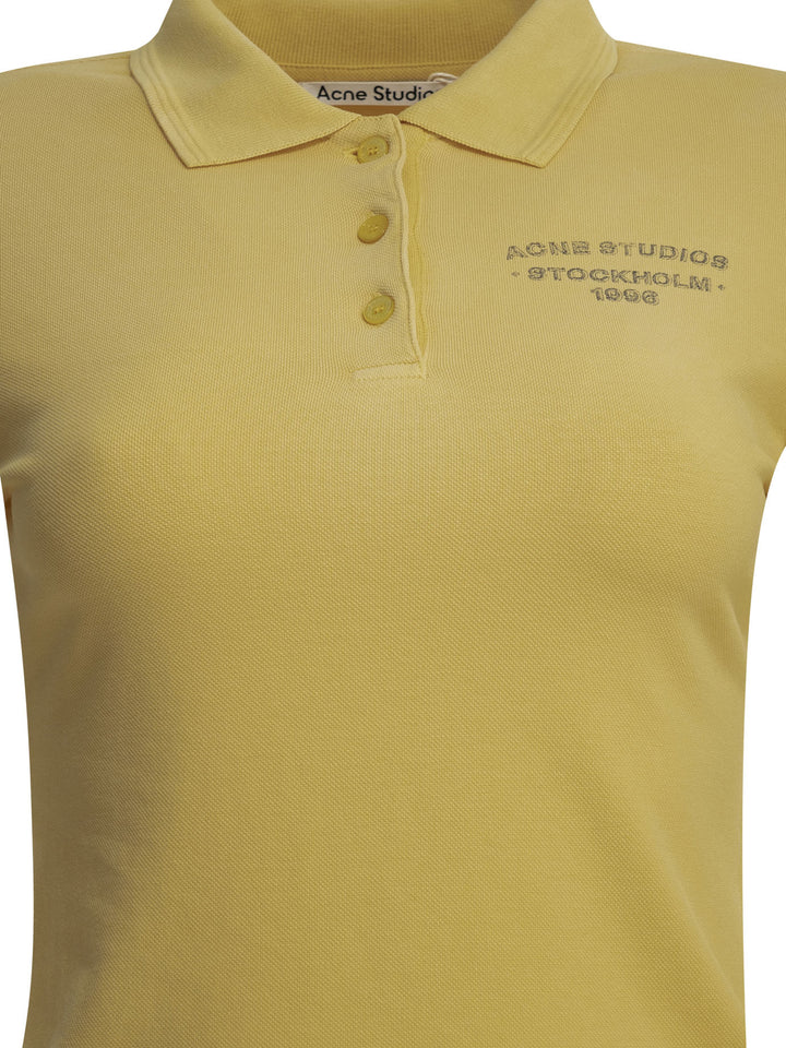 Acne Studios  Polo shirts - Giallo | 3b9d34af4843095eae1c082d42475ea1f71a7979