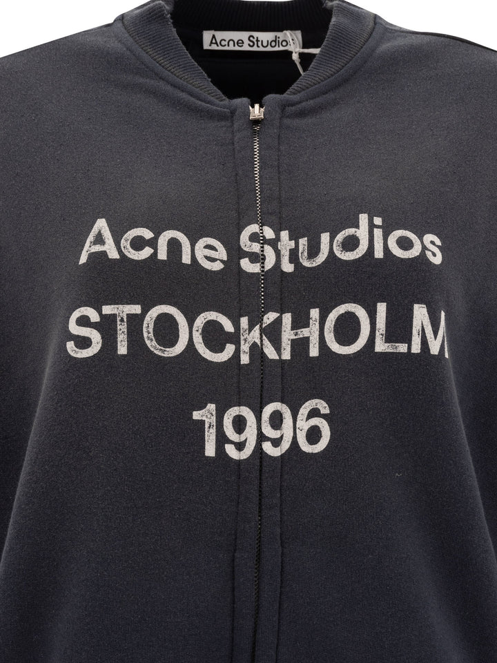 Acne Studios  Sweatshirts - Nero | 2dd9db99164b52aa3da5647e978ef2b48f8c978f