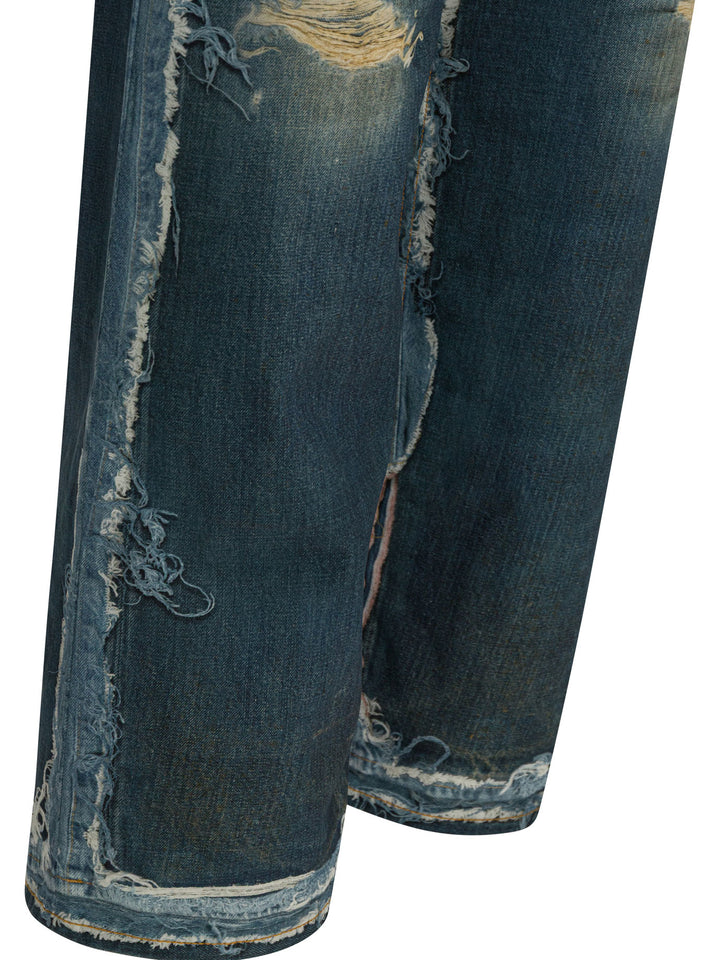 Acne Studios Trompe L Jeans - Blu | bb4d5ce9c23bfcbf708ab52c29b5299ca3e17f29