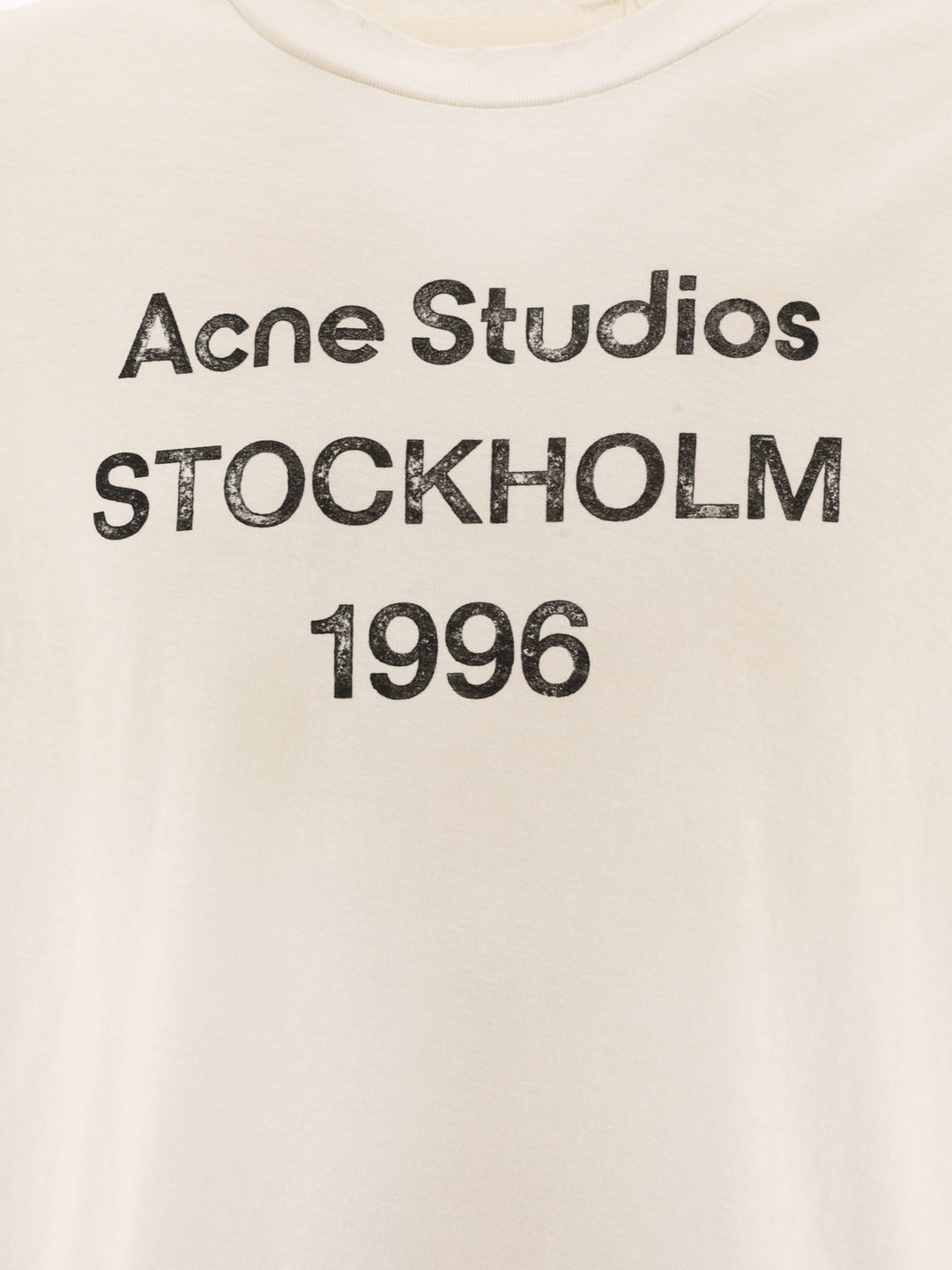 Acne Studios  T-shirts - Bianco | f28ba6783da54d0cb21c0200d9277dad16ce985b