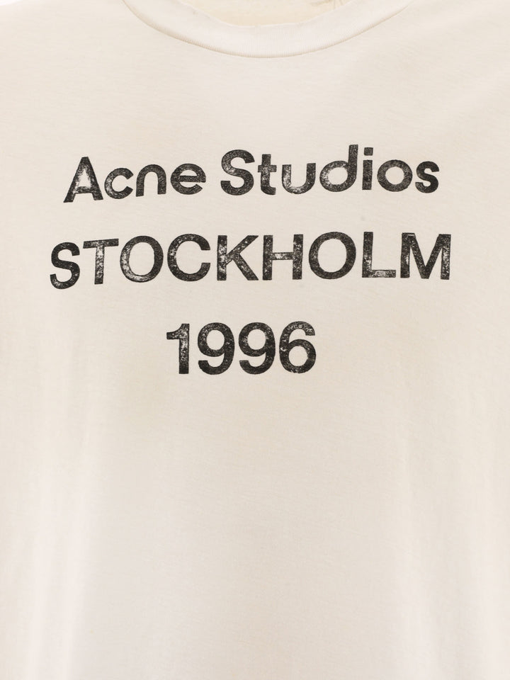 Acne Studios  T-shirts - Bianco | f28ba6783da54d0cb21c0200d9277dad16ce985b